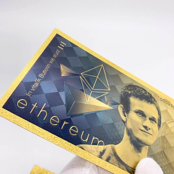 Ethereum Classic ETH Gold Collectable Banknotes Cards - Picture 2 of 7